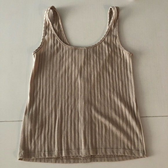 H and M tank top. Cream. XS - Picture 5 of 6